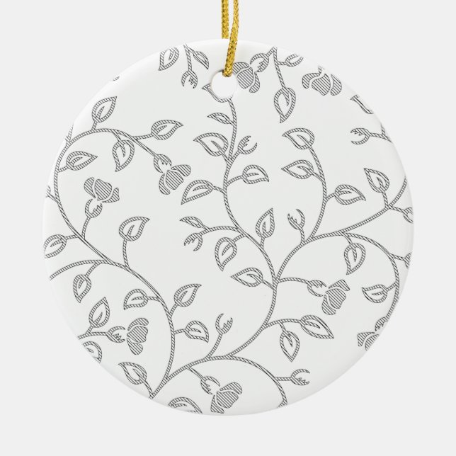 En Céramique Platine, Dérive de Neige, Star Dust Décoration Des (Devant)