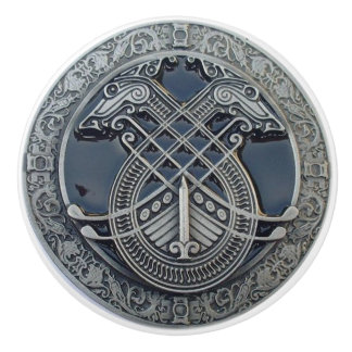 En Céramique Porte de conception ou bouton celtique de tiroir