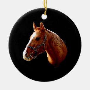 En Céramique Votre cheval - ornement