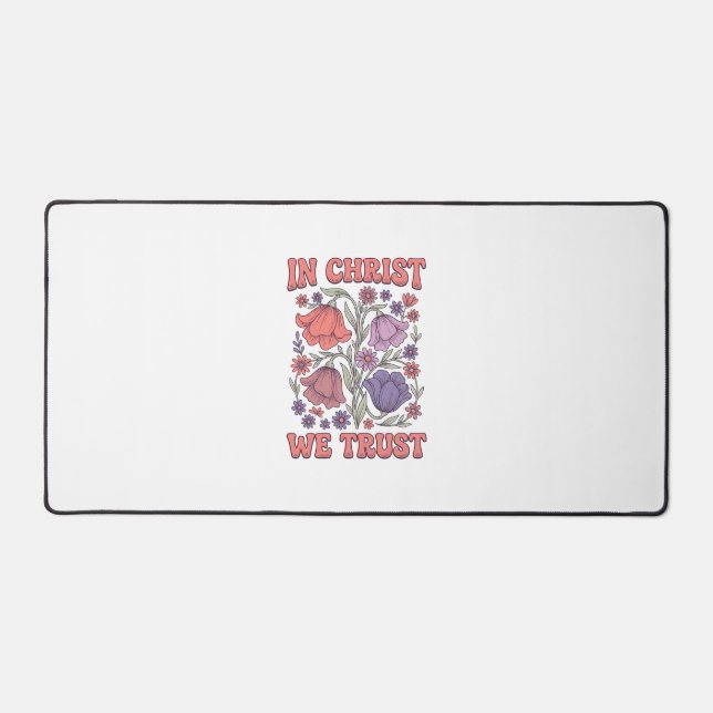 En Christ Nous Avons Confiance Design Vectoriel Fl (Recto)