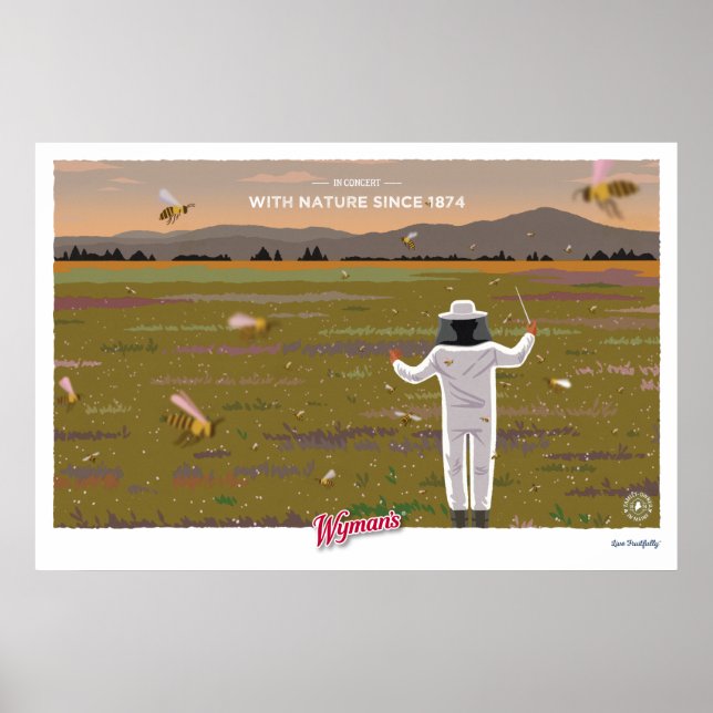 En concert avec la nature depuis 1874 Poster (Devant)