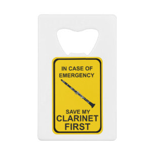 En Coque d'urgence Sauvez d'abord mon Clarinet