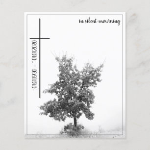 En deuil silencieux - arbre sur la prairie 2.0
