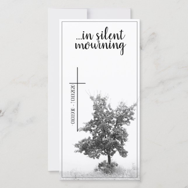 En deuil silencieux - arbre sur la prairie 2.0 (Devant)