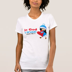 En Dieu* T-shirt féminin AmericanFine Jersey