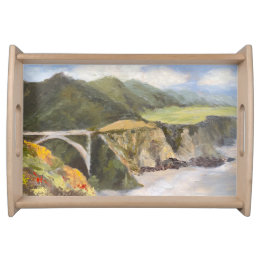 En direction du plateau de service Big Sur