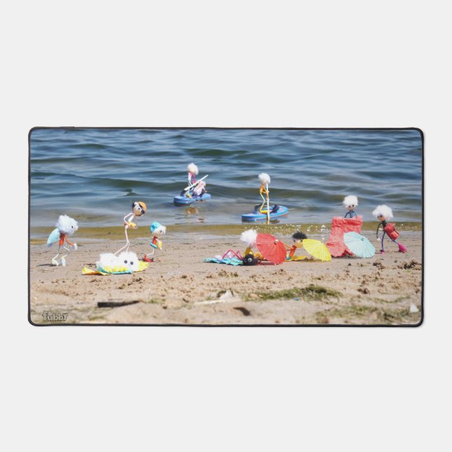 En été, sur la plage avec les Fubby's (Recto)