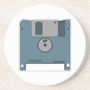 En Grès 3,5 Dessous de verre à disque souple (arrières d