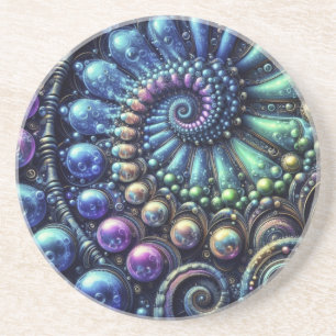 En Grès Alien Dessous de verre spiral