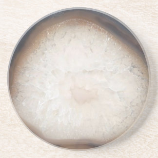 En Grès Beaux dessous de verre naturels d'agate