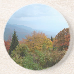 En Grès Blue Ridge Mountains dans le Dessous de verre d'au