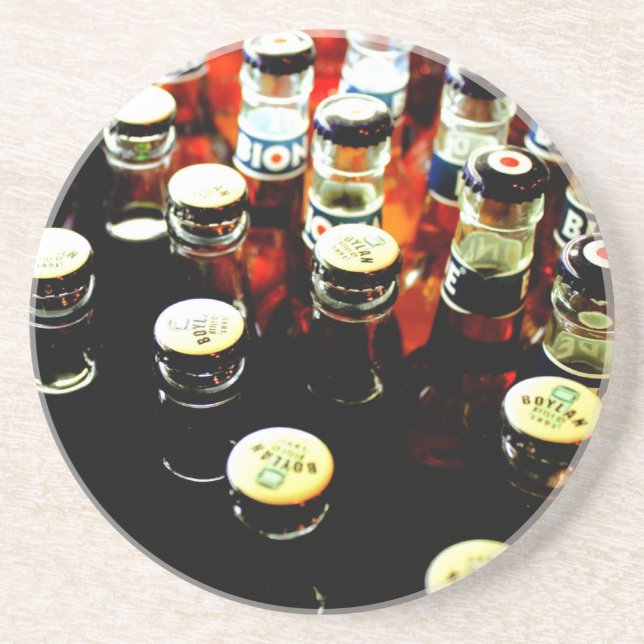 En Grès Bouteilles, bouteilles et plus de dessous de verre (Devant)