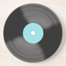 Cadeau dessous de verre pour boisson Disque Vinyle