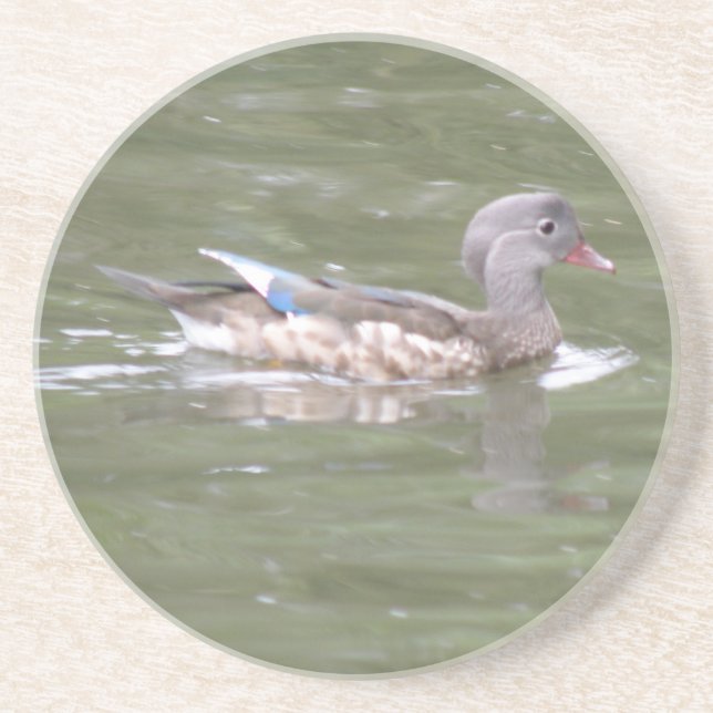 En Grès Canard sur les Dessous de verre du lac (Devant)