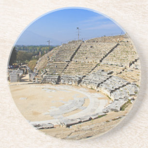 En Grès Colisée historique dans le Dessous de verre de la