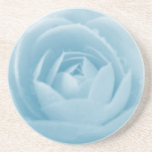 En Grès Dessous de verre à fleurs à bulles Camellia