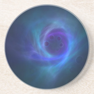 En Grès Dessous de verre Abstrait