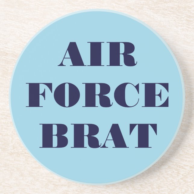 En Grès Dessous de verre Air Force Brat (Devant)
