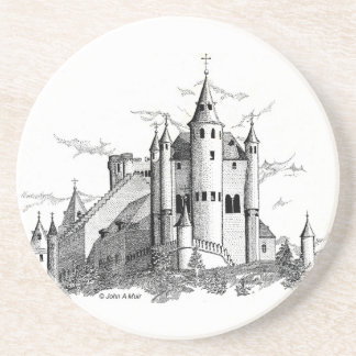 En Grès Dessous de verre - Alcazar - château