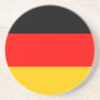 Dessous de verre allemands de drapeau