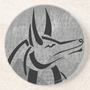 En Grès Dessous de verre Anubis