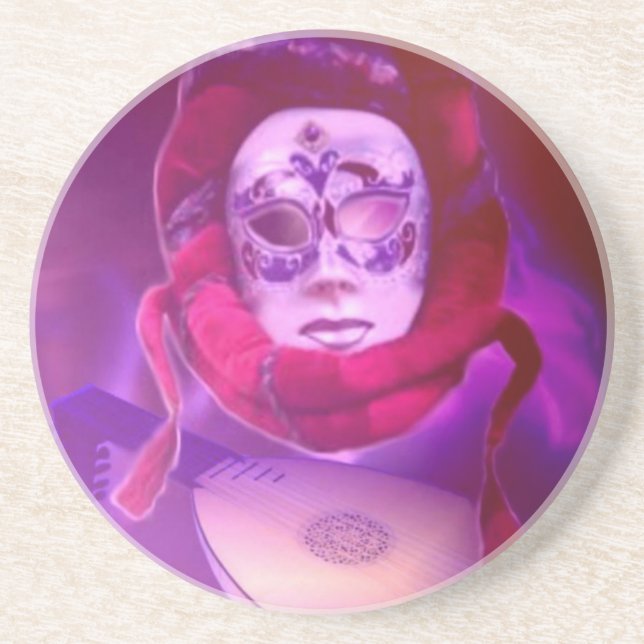 En Grès Dessous de verre Arabian Oud Player (Devant)