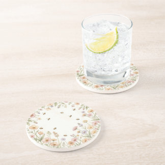 En Grès Dessous de verre au miel de fleurs sauvages – Miel