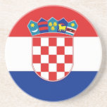 En Grès Dessous de verre avec Drapeau de Croatie<br><div class="desc">Améliorez votre expérience culinaire avec notre élégant dessous de verre avec le drapeau de la Croatie! Conçu avec une attention minutieuse aux détails, ce dessous de verre célèbre la riche histoire et le patrimoine culturel de la Croatie. Le design présente fièrement le drapeau de la Croatie, avec trois bandes horizontales...</div>