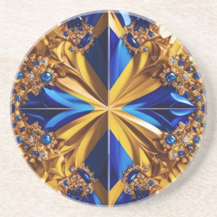 En Grès Dessous de verre avec Suède Couleurs Design