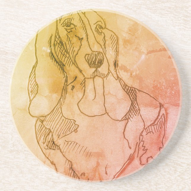 En Grès Dessous de verre Bassie (Devant)