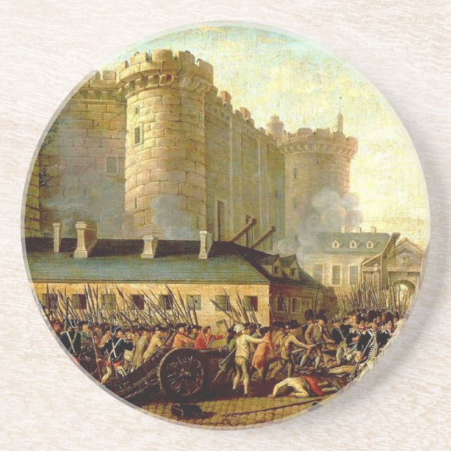 En Grès Dessous de verre Bastille (Devant)