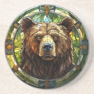 En Grès Dessous de verre Bear Sandstone