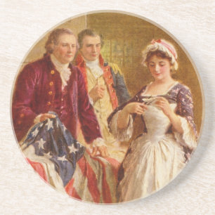 En Grès Dessous de verre Betsy Ross