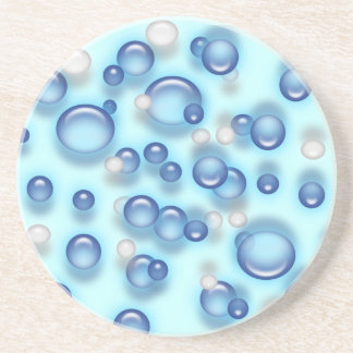 En Grès Dessous de verre - Bulles d'eau