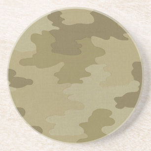 En Grès Dessous de verre Camouflage clair