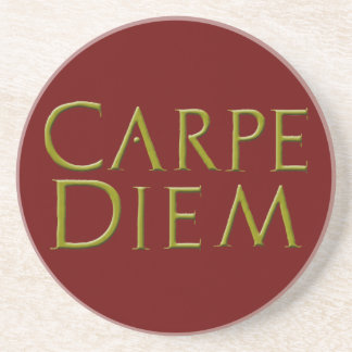 En Grès Dessous de verre Carpe Diem