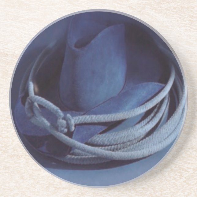 En Grès Dessous de verre Casquette Cowboy (Devant)