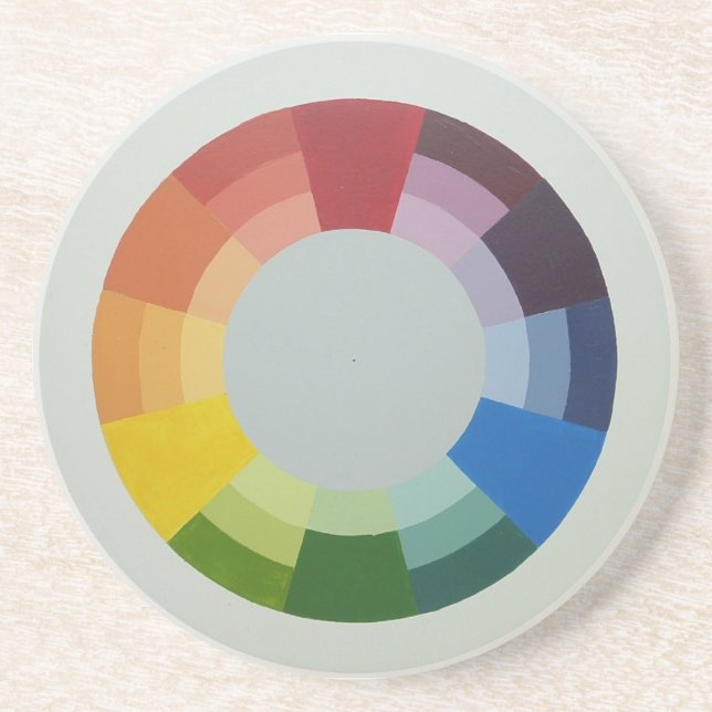 EN GRÈS DESSOUS DE VERRE COLORWHEEL (Devant)
