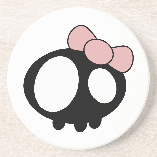 En Grès Dessous de verre dame foncé (Devant)