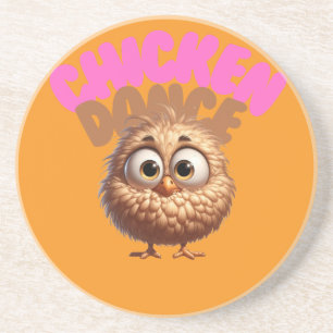 En Grès Dessous de verre Dancing Chicken Sandstone