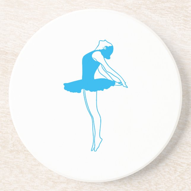 En Grès Dessous de verre d'art de la ligne Ballerina (Devant)