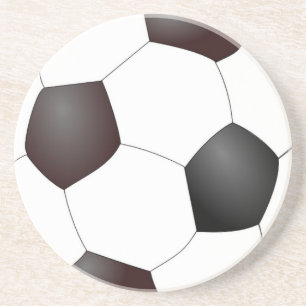 En Grès Dessous de verre de ballon de football