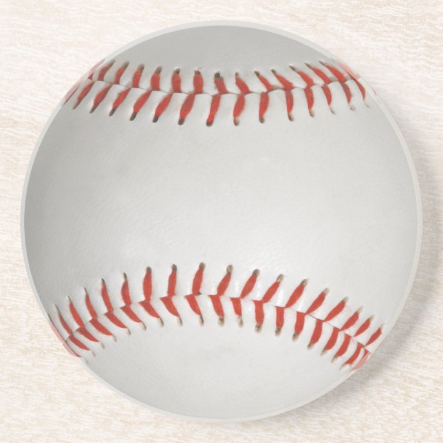 En Grès Dessous de verre de base-ball (Devant)