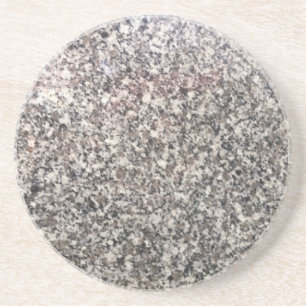 En Grès Dessous de verre de boissons de regard de granit