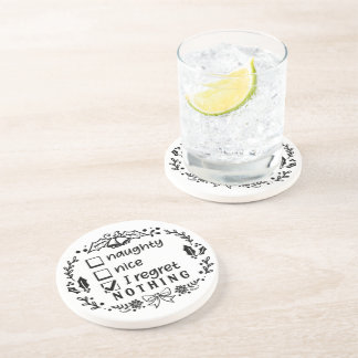 En Grès Dessous de verre de boissons Sandstone