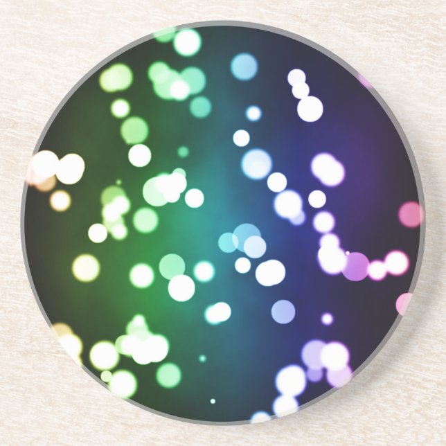 En Grès Dessous de verre de Bokeh (Devant)