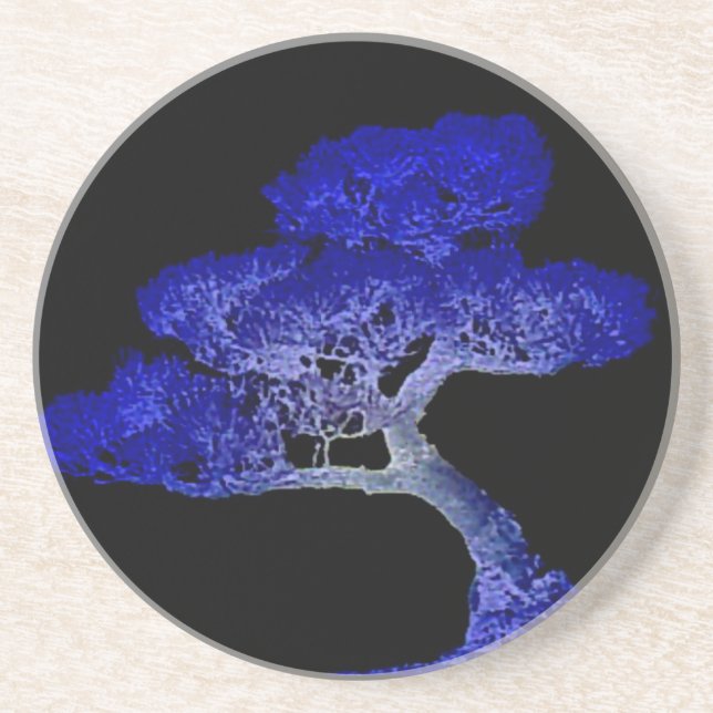 En Grès Dessous de verre de Bonsai (Devant)