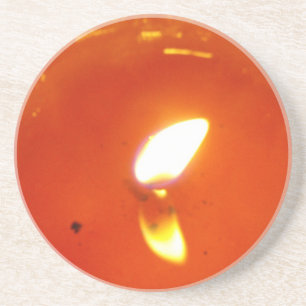 En Grès Dessous de verre de bougie