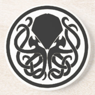 En Grès Dessous de verre de Cthulhu