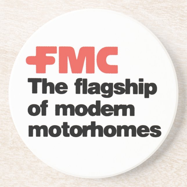 En Grès Dessous de verre de FMC (Devant)